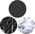 Foldable Telephone Support, Mobile Phones and Tablets, The Grip (3 Pack)-The Black spot, Marble...