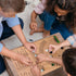 Baseball Dice Board Game Wood, Wooden Baseball Board Game with Dice Marbles for Kids Adults, Fun Double Battle Table Game...