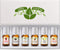 Good Essential Fragrance Oils for Soap Making - Set of 6 Scents Apple Chocolate, Coconut French Vanilla, Peach Cupcake, Aromatherapy, Perfume, Can...