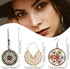 6 Pairs Retro Bohemian Drop Dangle Earrings, Vintage Boho Chic Rhinestone Earring Jewelry Set for Women...