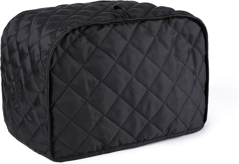 Two Slice Bread Machine Cover, Universal Size Kitchen Appliance Cover for Bread Machine, Black Bread Machine Cover...