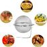 Silver Stainless Steel Mesh Tea Ball, Loose Leaf Tea Infuser 2.1 Inch Tea Strainer Tea Diffuser for Tea, Seasoning Spices?S),Tea Strainers and Fil...