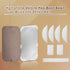 RV Door Window Shade Cover, Sun Blackout Fabric for Camper Privacy Entrance (16 x 25 inch)- Brown...