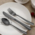 LIANYU 12-Piece Black Kids Silverware Set, Stainless Steel Toddler Utensils Flatware Set, Child Cutlery Tableware Set for 4, Include knife Fork Sp...
