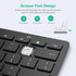 SPARIN Wireless Bluetooth Keyboard for Samsung Galaxy Tab A9 Plus/A8/A7 Lite/S9 FE/S9+/S6 Lite/S9.., Portable Keyboard for Samsung Tablet&Laptop&P...