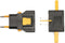 Kikkerland UL03-A Universal Travel Adapter, Black...