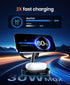 2024 Version 3 in 1 30W Supper Fast Wireless Charging Station for iPhone Apple Watch AirPods, Magnetic Charger Stand Dock Multiple Devices for 15/...