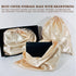Soft Large Satin Dust Covers Drawstring Bag 5 Pack Silky Fabric For Wigs Purses Handbags Protection Bras Cloth Oganizer (champagne, 13.8x15.8''/35...