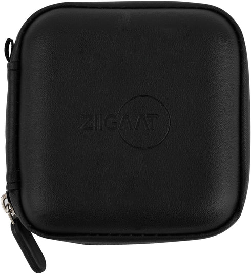 Linsoul ZiiGaat Square Earbud Case, Portable Wired Earphone Carrying Case, Waterproof Leather Storage Bag for KZ ZS10 PRO, SIMGOT EM6L, 7Hz Zero:2...