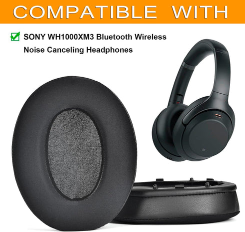 WH-1000XM3 Cooling Gel Ear Pads Replacement Cover Cushions Compatible with Sony WH-1000XM3 (WH1000XM3) Headphones...