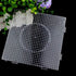 BANCHELLE Fuse Beads Boards 5mm, Plastic Boards Large Square Clear 6 PCS...