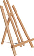 US Art Supply 14 inch Tall Medium Tabletop Display A-Frame Easel (1-Each), Accommodates canvas art up to 12" high...