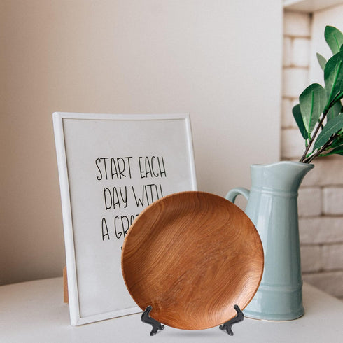 15 Pcs 7 Inch Black Plastic Easels or Stand/Plate Holders, Displays Pictures/Photos, Artworks, Posters, Small Boards...