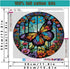 Butterfly Stamped Cross Stitch Kits - Counted Cross Stitch Kits for Beginners Adults,11 CT Patterns Dimensions Embroidery Kits Arts Craft Kits,for...