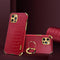 aowner Compatible with iPhone 12 Pro Max Ring Holder Case Luxury Crocodile Cover Gold Edge 360 Degree Rotation Stand for Women Girls Slim Leather ...