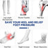 BCCKLE 4Layers Adjustable Orthopedic Heel Lift,Upgrade Poron Heel Pads Inserts,Max Anti-Shock Heel Cushion for Leg Length Discrepancies,Heel Spurs...
