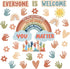 Boho Bulletin Board Decorations for Classroom, 35Pcs Everyone is Welcome Classroom Positive Motivational Inspirational Affirmation Wall Decor Boho...