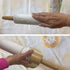 Regency Wraps Rolling Pin Cover for Non-Stick Dough Rolling, 100% Cotton Absorbs Excess Flour So Pastries Come out Light and Flakey, 15" Pack of 2...