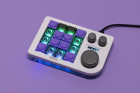 DOYS Keycap Set DOY Mechanical Keyboard Keycap Compatible with MX Box Switch (Glowing Transparent Green - A Kit, 32PCS)...