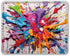 Colorful Splash Paint Design, Vibrant Color Mouse Pad Pretty Mouse Pad Small Mouse Pad for Laptop, 26x21cm...