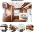 Super Bright T10 921 922 912 LED Bulbs for 12V RV Ceiling Dome Light RV Indoor Lights Camper Trailer Motorhome Marine Boat Dome Interior Light (Pa...