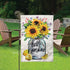 Hello Sunshine Garden Flag Sunflower Summer Fall Outdoor Yard Flags for Garden Decor Double Sided 12.5X18 Inch (Sunflower)...