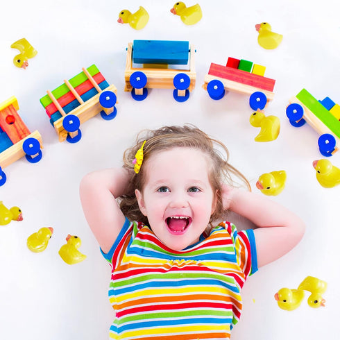50 Pieces Mini Resin Ducks Decoration Miniature Ornament Tiny Ducks for DIY Garden Dollhouse Duck Accessories Baby Shower Birthday Party Favors De...