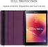 360 Degree Rotating Tablet Case Compatible with Samsung Galaxy Tab A 8.0 (2017 Release), Premium PU Leather Auto Wake/Sleep Stand Cover for Tab A ...