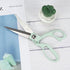 8" All Purpose Stainless Steel Scissors, Heavy Duty Ergonomic Comfort Grip Shears Sharp Green Scissors for Office Home Household (Green)...