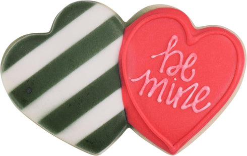 R&M Valentine Cookie Cutter Set, Includes 7 Shapes, Heart, Double Heart, Arrow, Dove, Lips, Cupid Cookie Cutter. Red, Pink, White Polyresin Coated...