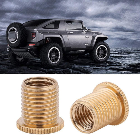Shift Knob Adapter, Car Auto Gear Stick Shifter Universal Shifter Knob Head Thread Screw Adapter with Sizes of M10x1.25, M10x1.5, M8x1.25(10*1.25)...