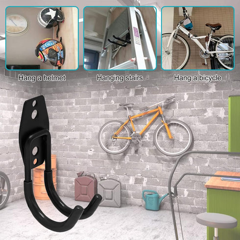 Eagles Garage Hooks, Heavy Duty Tool Hangers for Garage Wall Utility Wall Mount Garage Hooks and Hangers with Anti-Slip Coating Organizing Ladder,...