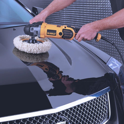 SIQUK 24 Packs Car Polisher Pad Bonnets 5 to 6 Inch Polishing Bonnet with 12 Packs Microfiber Bonnets 4 Packs Waxing Bonnet 6 Packs Non-Woven Buff...
