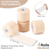 4 Pcs Pre Wrap Athletic Tape, Foam Underwrap Bandage Sports Tape, Wrists Elbow Knees Ankles Tape for Gymnastics Boxing Climbing...