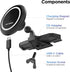 Galvanox Wireless Charging Car CD Slot Phone Holder - Magnetic Mount Charger with Secure CD-Player Attachment - Compatible with MagSafe...
