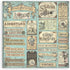 Stamperia Intl Scrapbooking Paper, Multi-Colored 10 Pack...