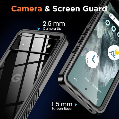 ANTSHARE for Google Pixel 8 Case, Pixel 8 5G Phone Case IP68 Waterproof with Built-in Screen Protector, Full Body Sealed Heavy Duty Shockproof Dus...