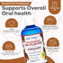 Oil Pulling for Teeth and Gums | Made in USA Cinnamon Flavored Organic Sesame Oil Pulling| Ayurvedic Oil Pulling Rinse to Whiten Your Teeth & Fres...