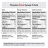 Amoretti - Floral Syrups 3 Pack...