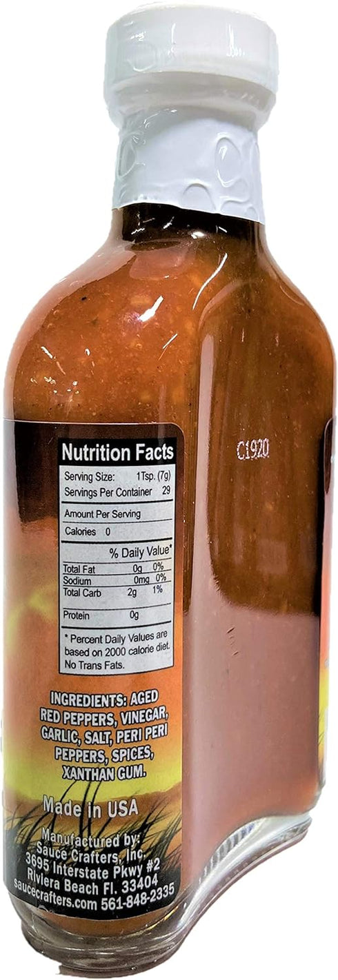 Warrior's Potion Peri Peri Pepper Hot Sauce 5.7oz...