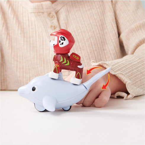 Paw Patrol, Aqua Pups Marshall and Dolphin Action Figures Set, Kids Toys for Ages 3 and up...