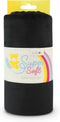 Short Pile Plush Fabric for Sewing/Minky for plushies & Many More ? 39.5x29.5 inch ? Pile Length 1/16 inch (1.5 mm) ? Black...