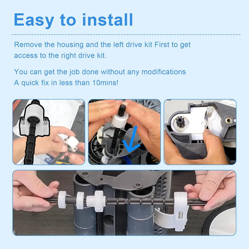 ???????? ?????????????? Pool Cleaner Replacement Parts,360289 Left Drive 360290 Right Drive Kit, for Pentair Rebel Kreepy Krauly Warrior Automatic...