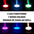 Portable Mini Humidifier for Car 220ML Small Cool Mist Humidifiers USB Personal Desktop Humidifier for Baby Bedroom Car Travel Home Office Auto Sh...