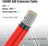 SAE Extension Cable 10 AWG SAE to SAE Quick Disconnect Wire Battery Charger Extension Cord Heavy Duty SAE Connector Cable for Solar Panel Trolling...