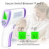 Forehead Thermometer, Adult Children Infant Non-Contact Infrared Thermometer with Fever Alarm, Silent Mode and Memory Function, for Measuring Body...