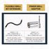 inZaynity Universal Socket Tool - Flexible Drill Bit Extension with Power Drill Adapter for Home Improvement, Construction, DIY, & Carpentry - Coo...