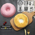Big Size Silicone Donuts Pan Non-stick Cake Baking Molds for Bagel and Doughnut (8 Inch Pink)...