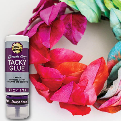 Aleene's 33147 Quick Dry Tacky Always Ready Adhesives, 4 oz....