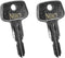 Key for Thule Key Replacement,for Roof Racks, Carriers, Crossbars Key etc,(Codes N087)...